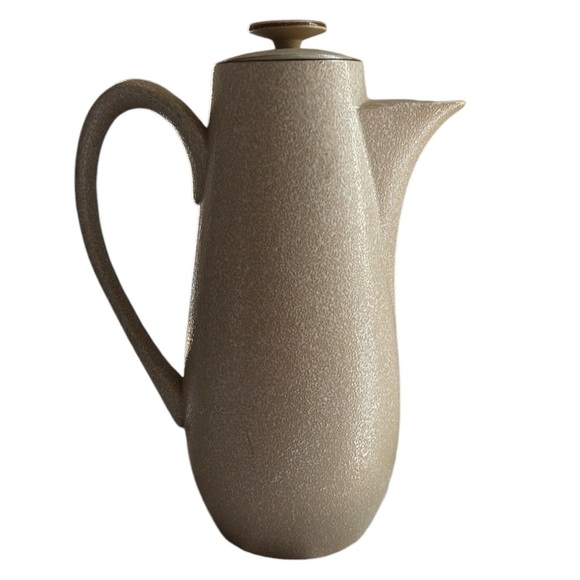 MCM VTG Harmony House Maple Leaf Coffee/ Tea Pot Server Stoneware Japan - Picture 7 of 7